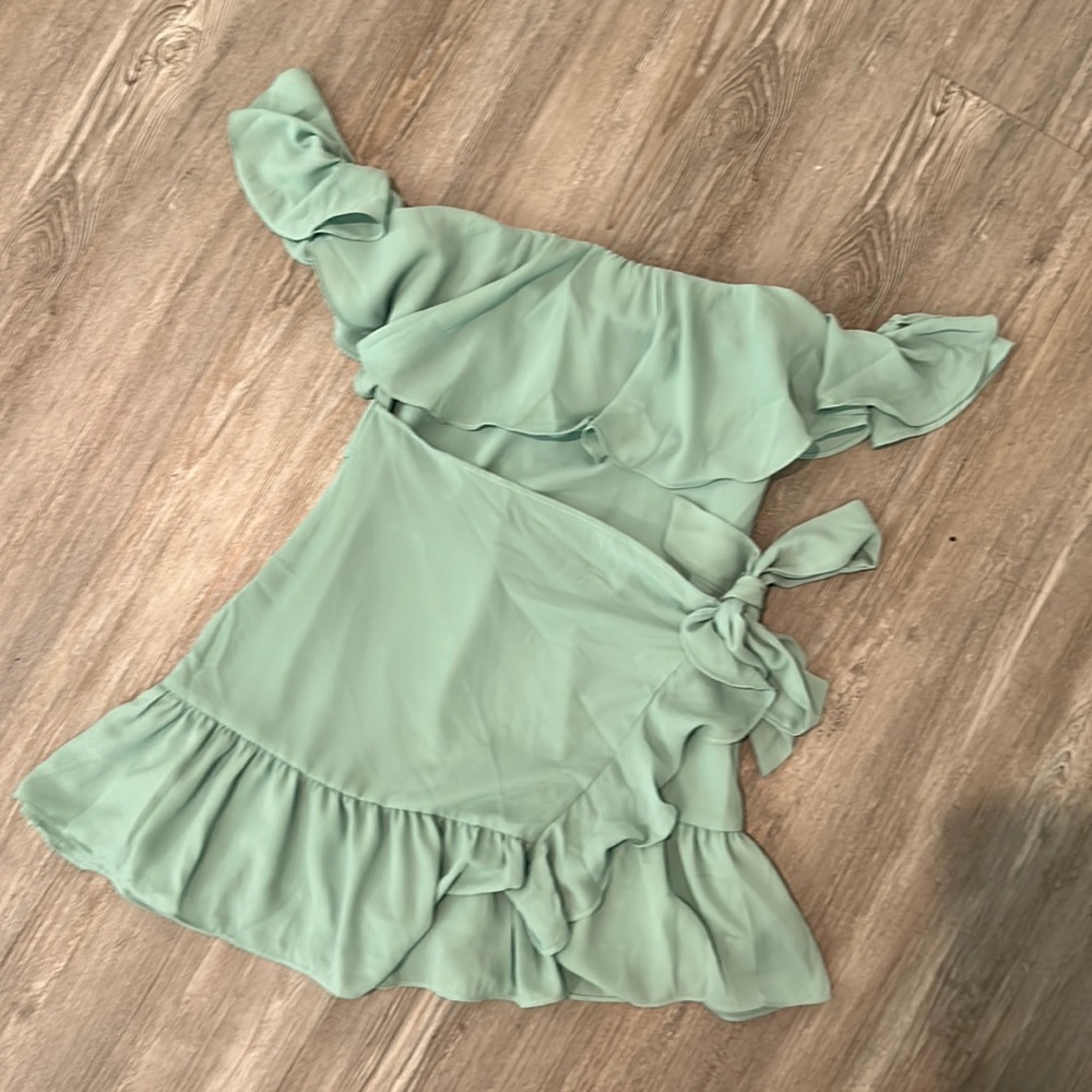 Superdown wrap dress